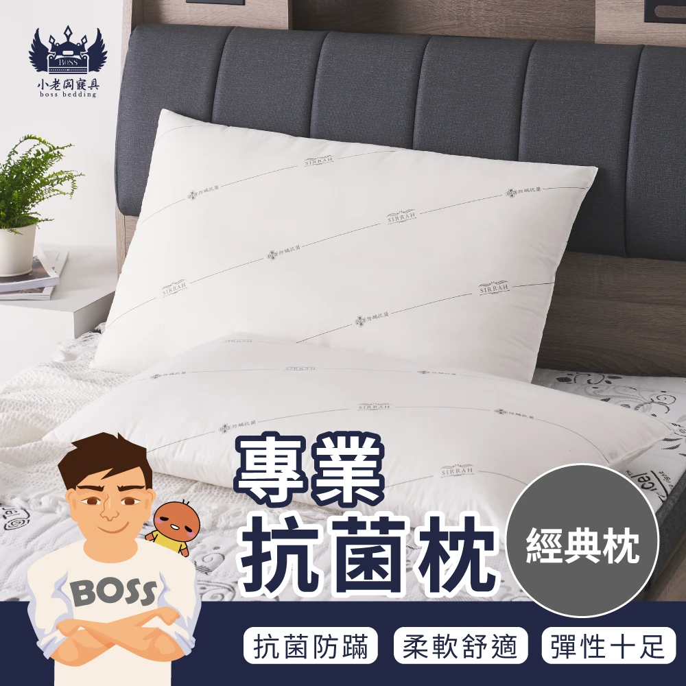專業級抗菌防蟎枕｜經典枕型