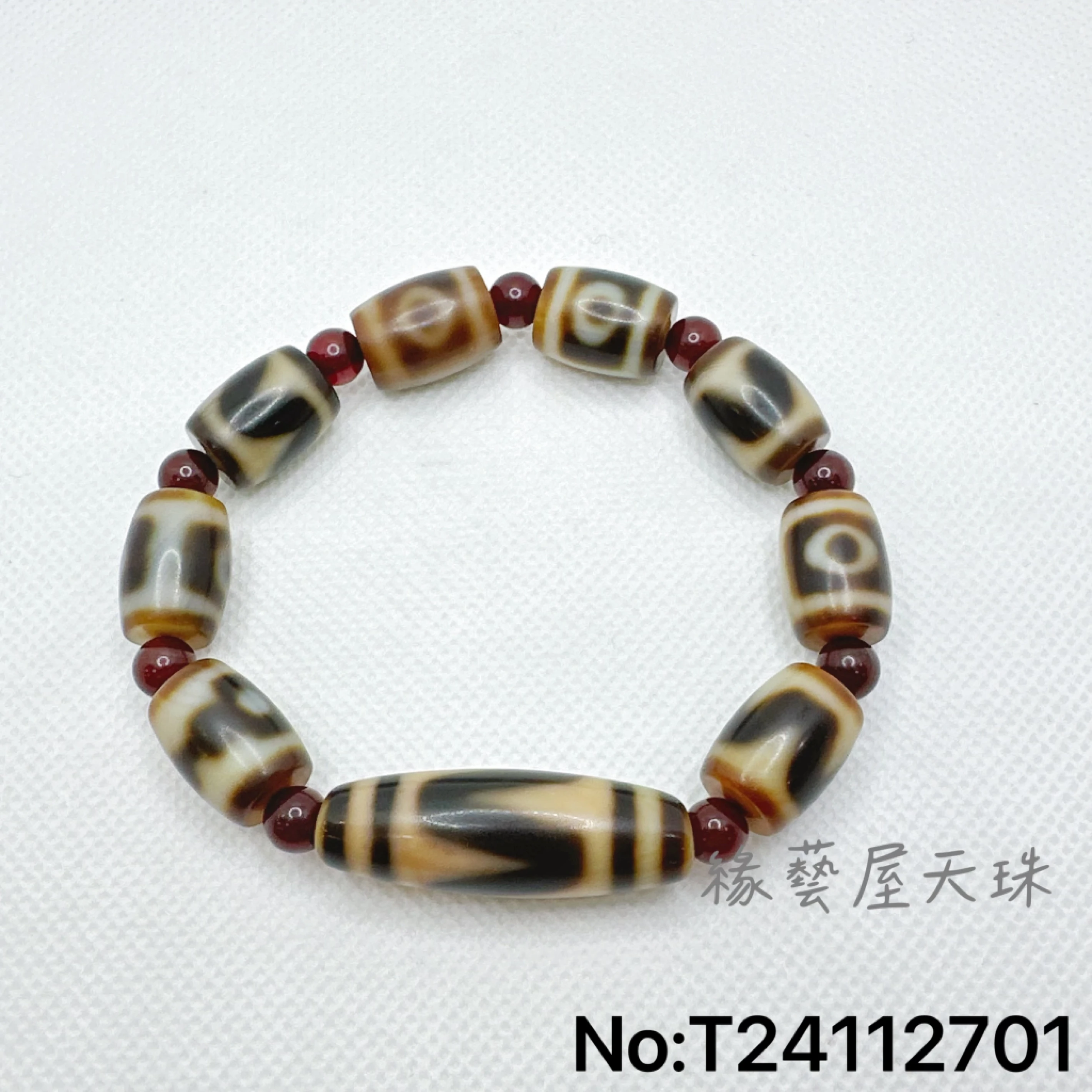 至純虎牙天珠手練緣藝屋珠寶翡翠天珠水晶城