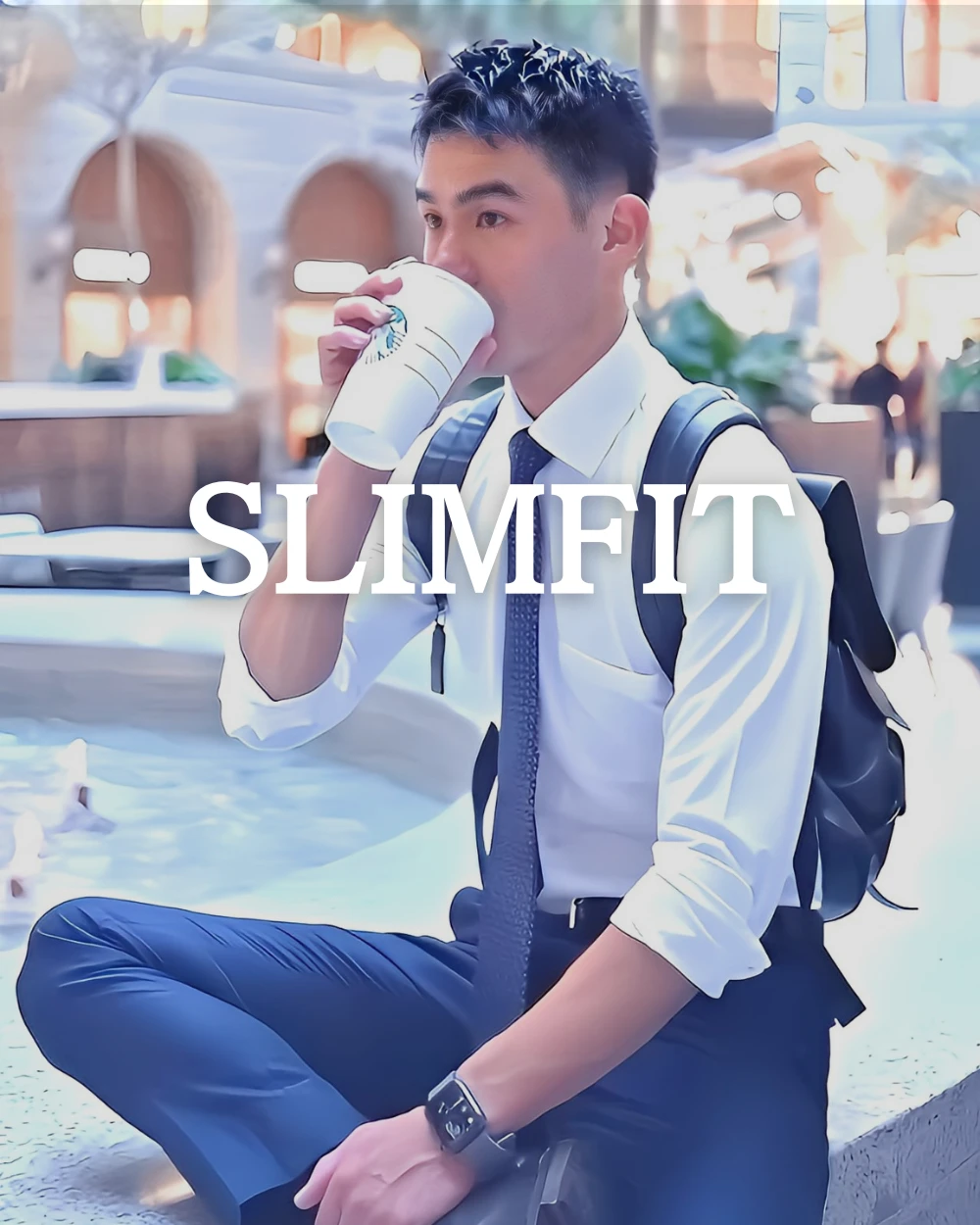 i-Shirt Slim Fit 白襯衫｜修身剪裁 × 高彈性襯衫
