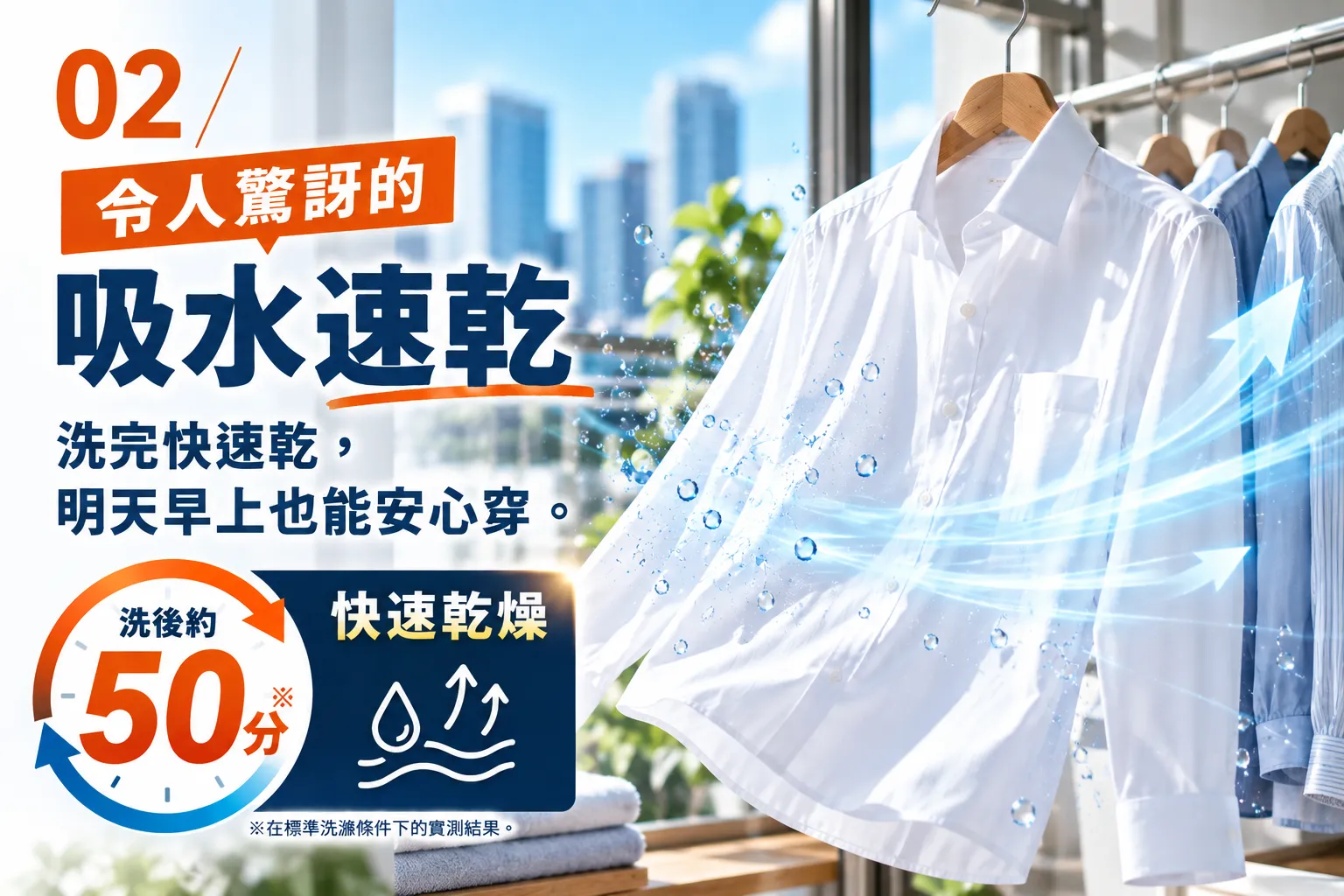 i-Shirt 吸水速乾襯衫｜洗後快速乾燥，商務日常更便利