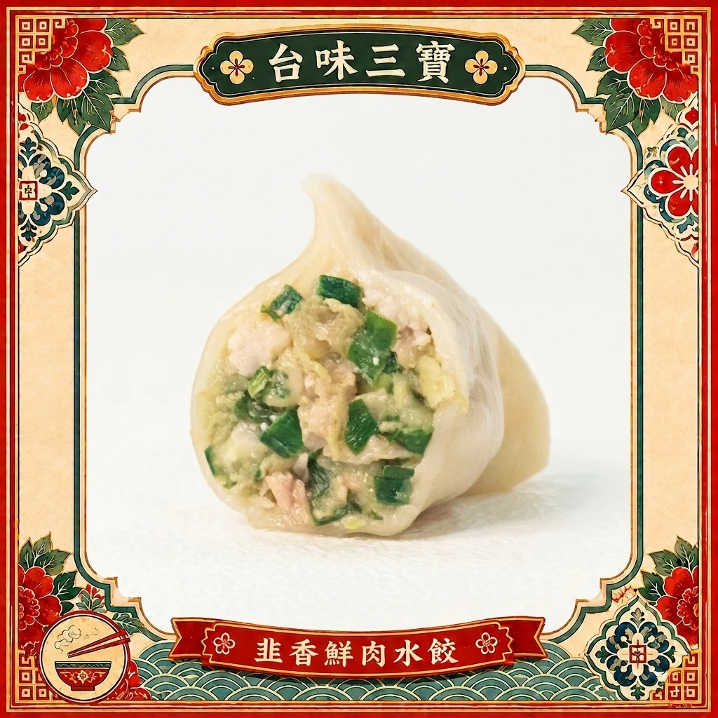 韭香鮮肉水餃      20顆/包
