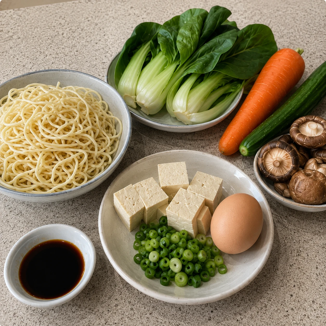 準備拌麵時，可從麵量、醬料、蛋白質食物與蔬菜一起安排，避免整餐只由麵條與調味醬組成。&nbsp;