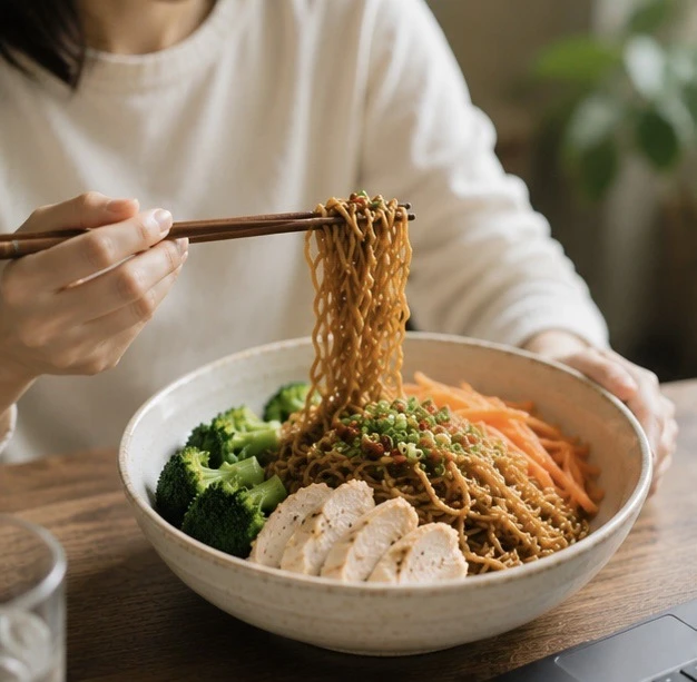 規劃低GI飲食時，可將主食與蔬菜、蛋白質食物一起搭配，並留意整餐份量與碳水化合物來源。&nbsp;