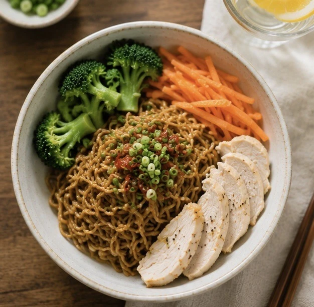 規劃低GI飲食時，可將主食與蔬菜、蛋白質食物一起搭配，並留意整餐份量與碳水化合物來源。&nbsp;