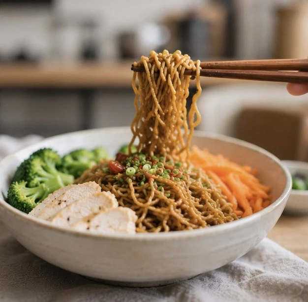 選擇麵食時，可參考GI值，同時確認每份碳水化合物、實際食用量與配菜內容，避免只依產品名稱判斷。&nbsp;