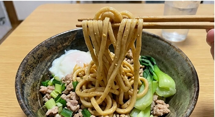 淋上清涼爽口的低醬油與辛香料，蒟蒻麵開袋即食、淋醬即吃，是極低熱量飲食衝刺期的首選&nbsp;