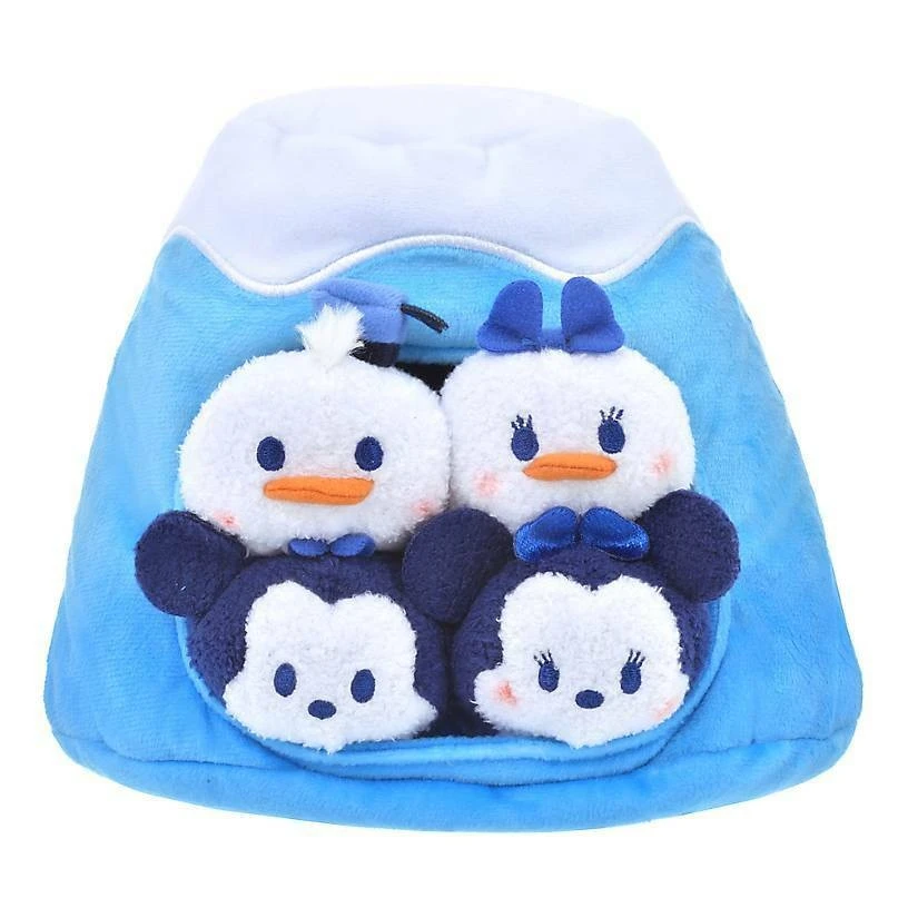 現貨❤️迪士尼 米奇/米妮/唐老鴨/黛西 TsumTsum 茲姆茲姆小玩偶 富士山盒子組合