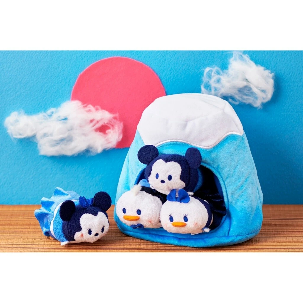 現貨❤️迪士尼 米奇/米妮/唐老鴨/黛西 TsumTsum 茲姆茲姆小玩偶 富士山盒子組合