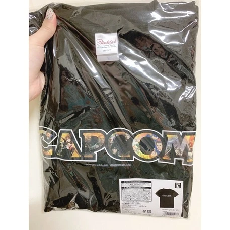 現貨❤️CAPCOM 卡普空 作品LOGO 純棉短袖上衣