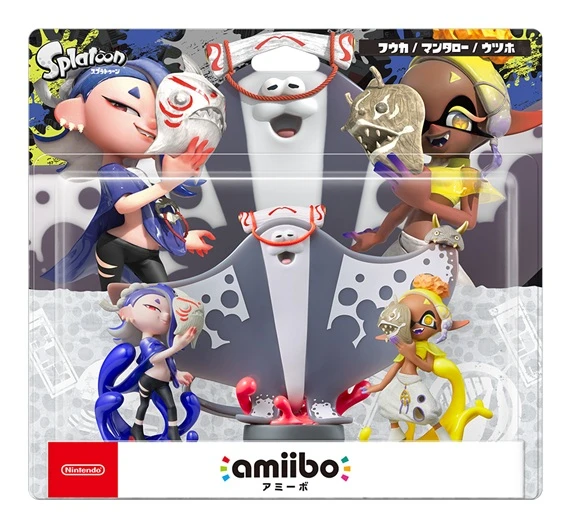 現貨❤️任天堂 斯普拉遁3 amiibo 魚漿幫 三人組合