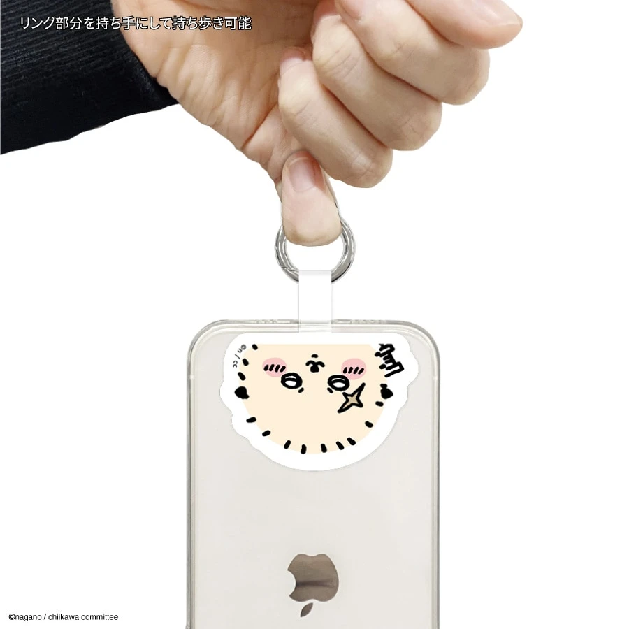 預購🇯🇵gourmandise ちいかわ 吉伊卡哇 手機夾片環[小桃/海獺師傅/栗子饅頭]