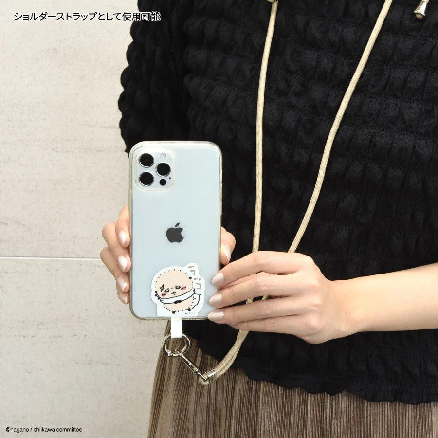 預購🇯🇵gourmandise ちいかわ 吉伊卡哇 手機掛繩夾片[小桃/海獺師傅/栗子饅頭]
