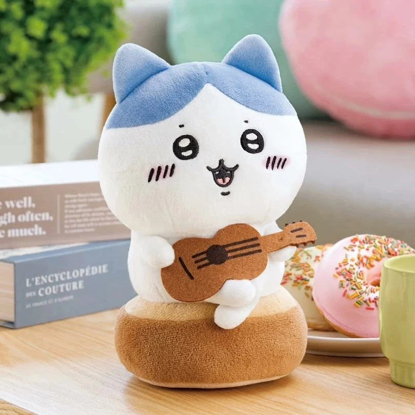 預購🇯🇵ちいかわ 吉伊卡哇 小八 彈吉他唱歌可動娃娃 JOYPALETTE 弾き語りハチワレ