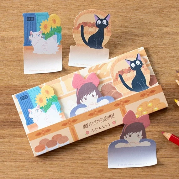 現貨❤️吉卜力 宮崎駿 橡子共和國 魔女宅急便 剪裁便條貼組