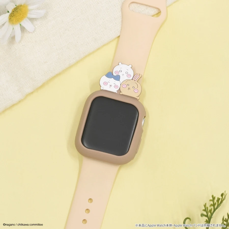 預購🇯🇵 gourmandise ちいかわ 吉伊卡哇 蘋果手錶 Apple Watch 41/40/38mm 橡膠錶帶(複製)