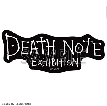 現貨❤️死亡筆記本 LOGO貼紙 DEATH NOTE EXHIBITION展
