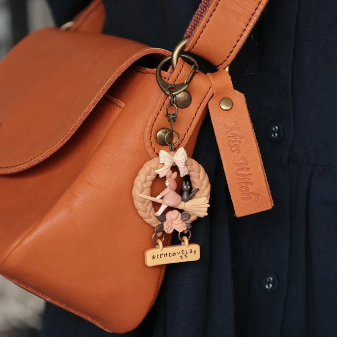 現貨❤️吉卜力 橡子共和國 魔女宅急便 琪琪麵包店LOGO 立體鑰匙圈