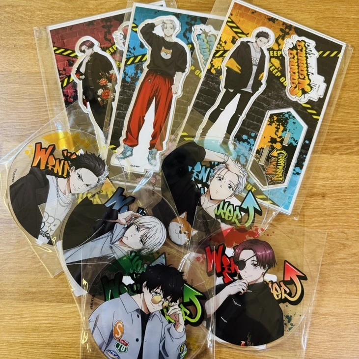 現貨❤️【付特典】WIND BREAKER 防風少年 涉谷限定店 DISP street ver. 立牌/壓克力透明杯墊