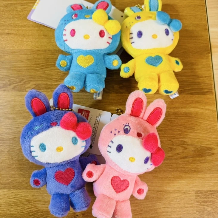 現貨❤️三麗鷗 KITTY展限定 凱蒂貓50周年紀念 兔耳裝吊飾