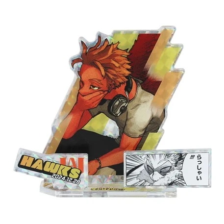 現貨❤️JUMP SHOP 我的英雄學院 2024年 霍克斯 極光雷射加工生日立牌