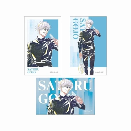 現貨❤️AMNIBUS 咒術迴戰 Ani-Art 五條悟 懐玉・玉折 寫真卡三件組