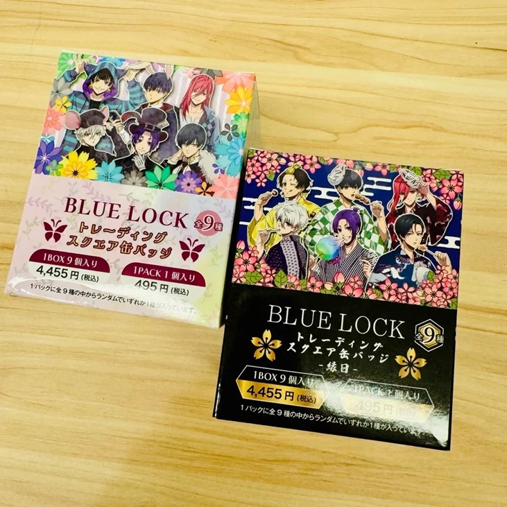 現貨❤️MUZZLE 藍色監獄 緣日/Flower 燙金方形徽章[隨機抽/全9種](複製)