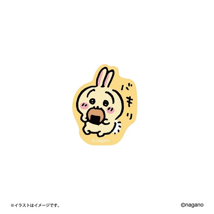 現貨❤️ちいかわ 吉伊卡哇 兔兔 手機尺寸貼紙 食べ食べうさぎ