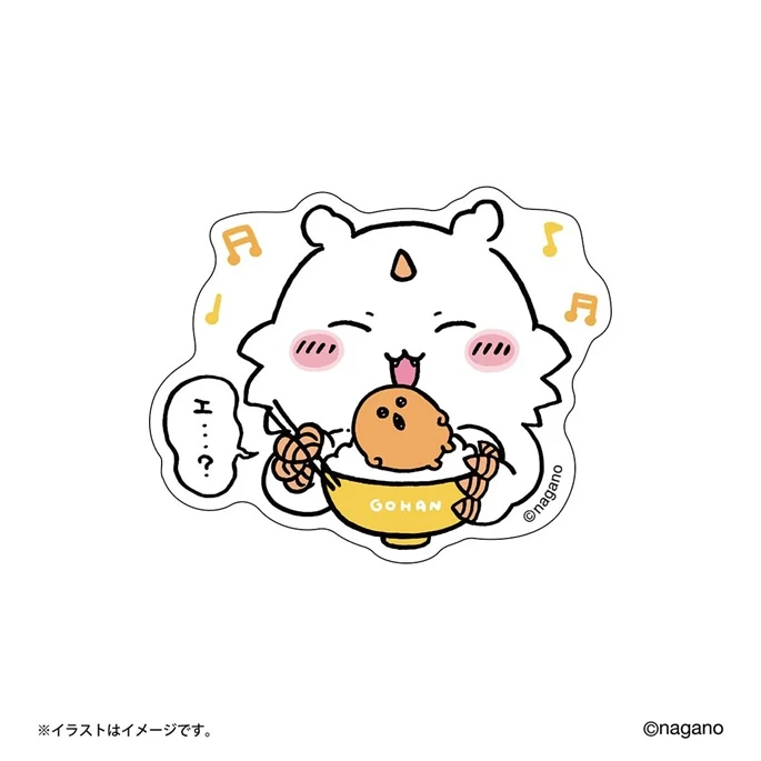 現貨❤️ちいかわ 吉伊卡哇 對自己吐槽的白熊 那孩子&可麗餅 手機尺寸貼紙 あのこともぐらコロッケ