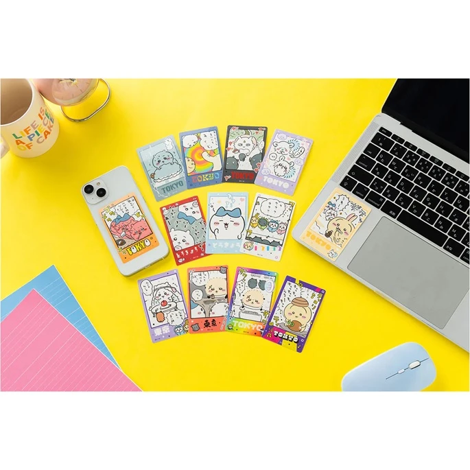 現貨❤️ちいかわ 吉伊卡哇 東京伴手禮 手機尺寸貼紙 辣咖哩