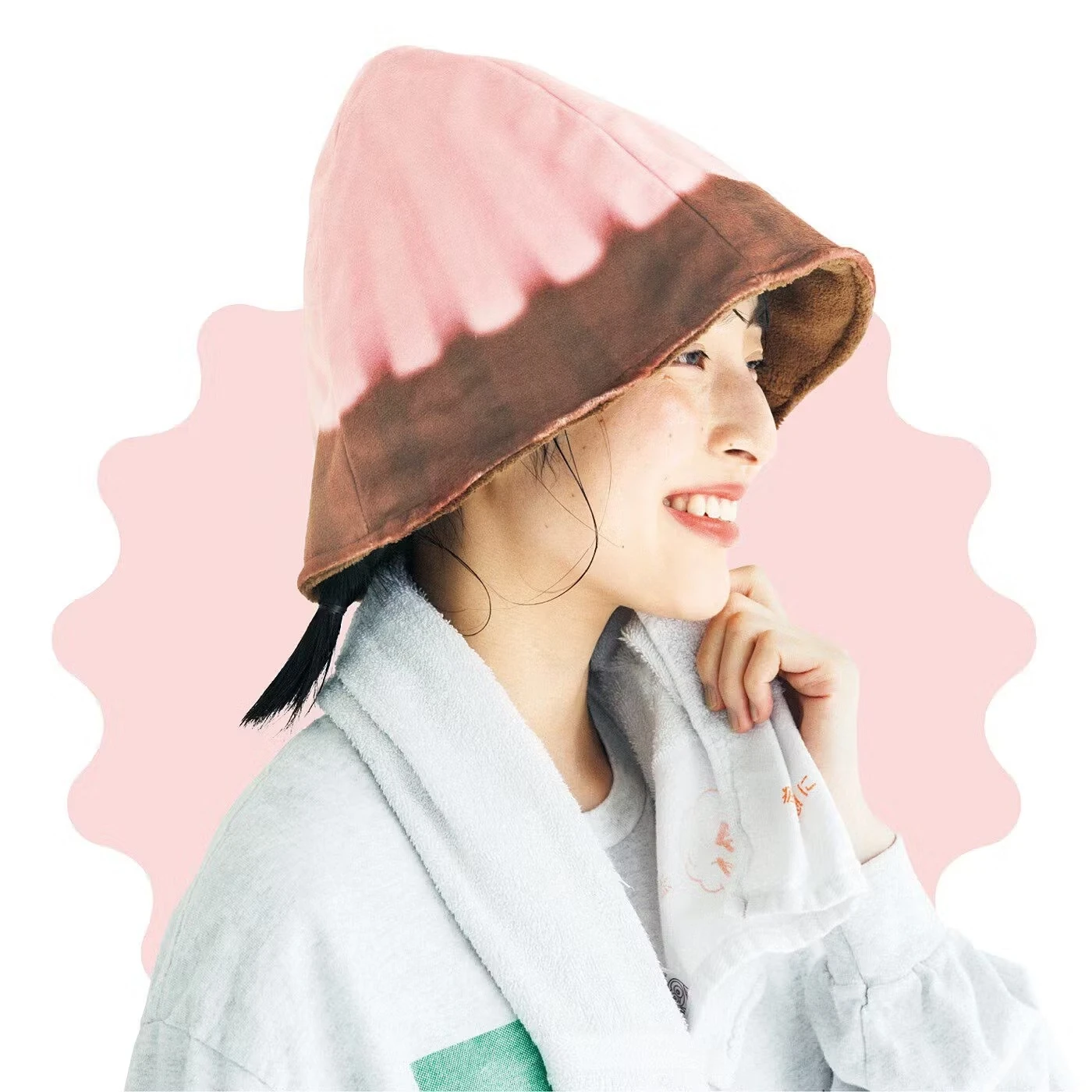 預購🇯🇵YOU＋MORE! 明治 阿波羅巧克力造型三溫暖帽