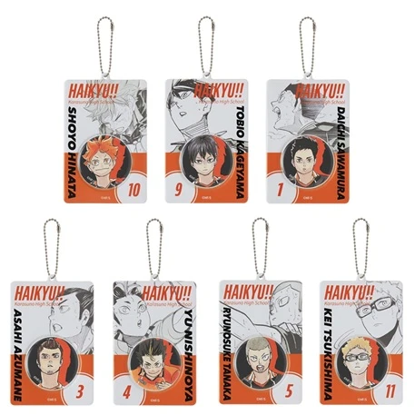 現貨❤️JUMPSHOP 排球少年 ハイキュー!! 819排球日 徽章+特製收納夾第一彈(烏野)[全7種/隨機抽]