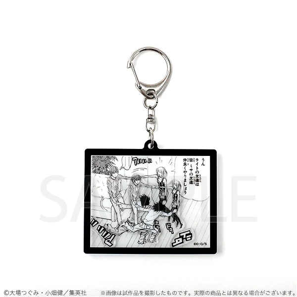 現貨❤️死亡筆記本 東京凱旋 搖晃沙沙吊飾C DEATH NOTE EXHIBITION展