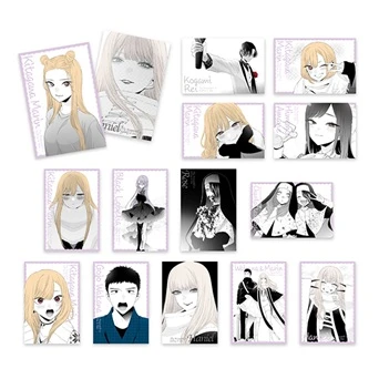 現貨❤️SQUARE ENIX 戀上換裝娃娃 5週年展覽紀念通販 明信片紫色[隨機抽]