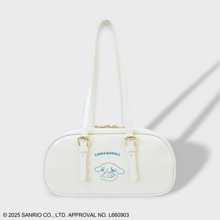 預購🇯🇵ACCOMMODE × Sanrio CoWRAP 系列 Cinnamoroll 大耳狗 寬版波士頓包