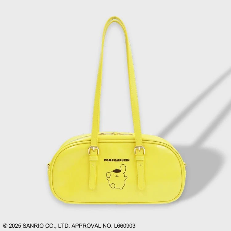 預購🇯🇵ACCOMMODE × Sanrio CoWRAP 系列 Pom Pom Purin 布丁狗 寬版波士頓包