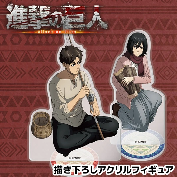 現貨❤️penguinparade 進擊的巨人 最終季 if線 艾連&米卡莎立牌組(不拆售)