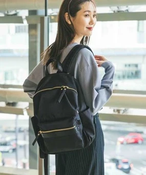 預購🇯🇵GLOBAL WORK 撥水輕量 10口袋中款後背包