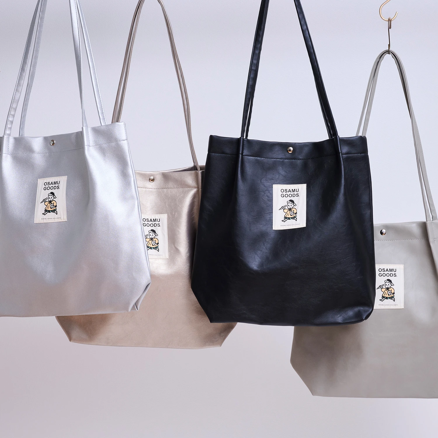 預購🇯🇵OSAMU GOODS 原田治 合皮柔軟肩背包