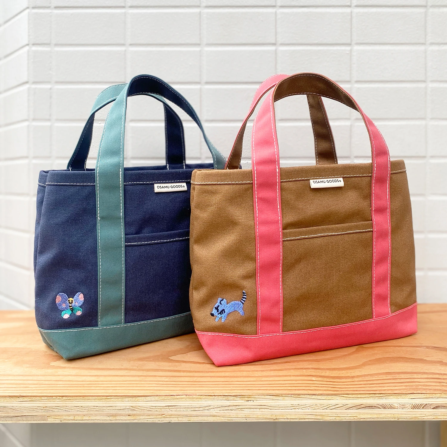 預購🇯🇵OSAMU GOODS 原田治 刺繡迷你手提袋
