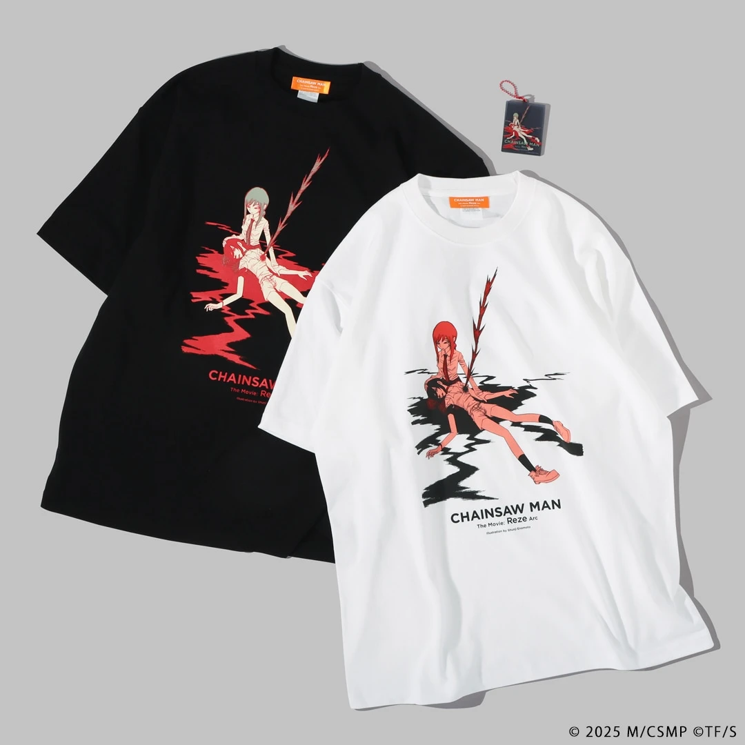 現貨❤️natalie store 鏈鋸人 劇場版 蕾潔篇Creator T-shirt 榎本俊二 蕾潔最終場景厚磅T (附壓克力吊飾)