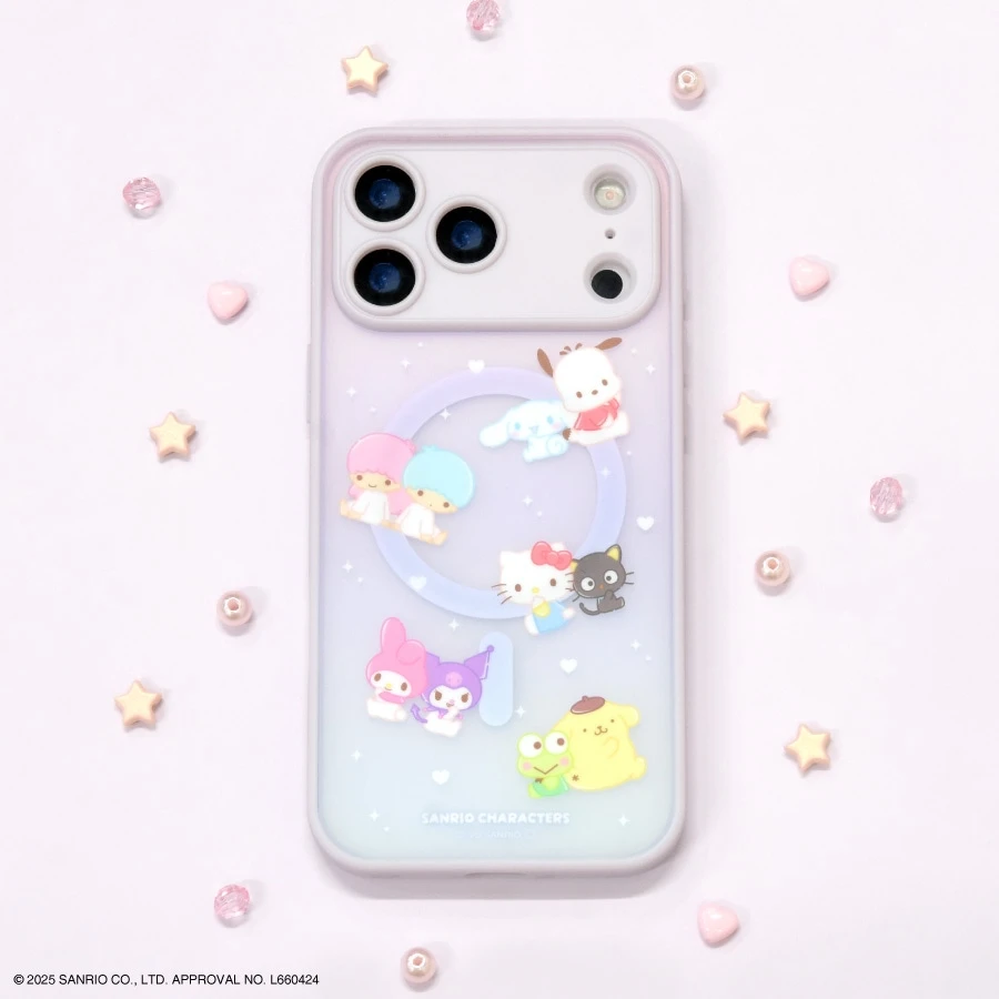 預購🇯🇵gourmandise 三麗鷗 Sanrio Characters IIIIfit Plump Frame MagSafe 手機殼 iPhone17／17 Pro／17 Pro Max