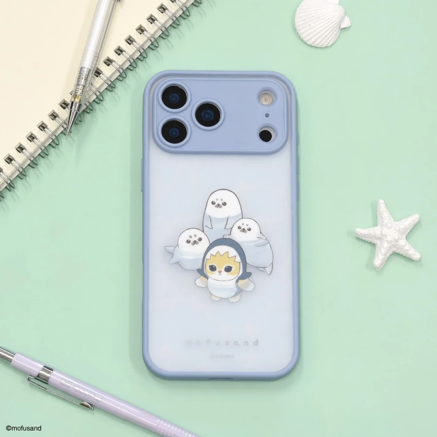 預購🇯🇵gourmandise mofusand 貓福珊迪 IIIIfit Plump Frame 手機殼 iPhone17／17 Pro／17 Pro Max／iPhone Air