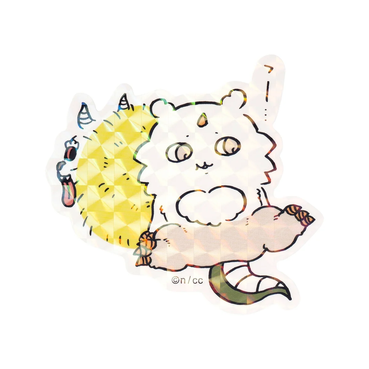 現貨❤️ちいかわ 吉伊卡哇 那孩子 手機尺寸雷射貼紙 あのことでかつよ