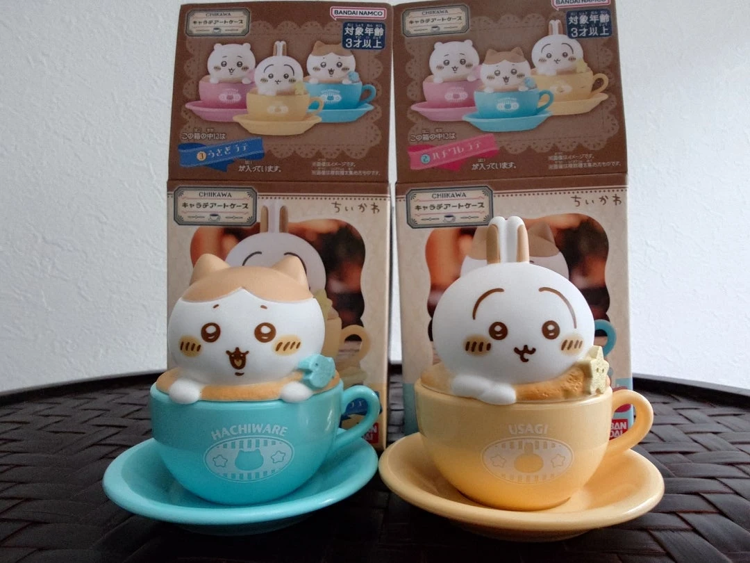 現貨❤️ちいかわ 吉伊卡哇 3D拉花拿鐵造型小物收納模型公仔[可選款]