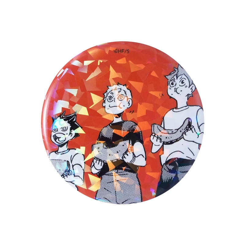 現貨❤️完全受注生產 JUMP SHOP 排球少年 ハイキュー!! 全明星閃亮亮徽章 垃圾場的決戰 Ｆｉｒｓｔ　ｈａｌｆ [可選款]