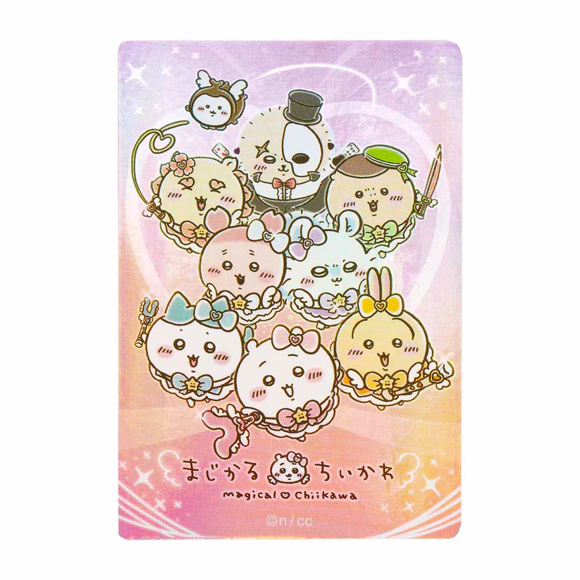 現貨❤️ちいかわ 吉伊卡哇 魔法少女系列 手機尺寸貼紙 全員 大集合