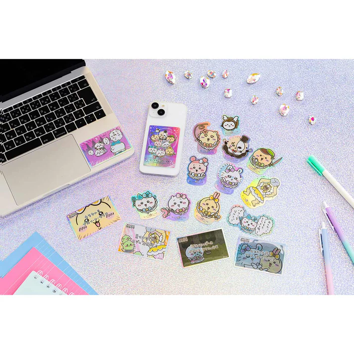 現貨❤️ちいかわ 吉伊卡哇 魔法少女系列 手機尺寸貼紙 全員 大集合