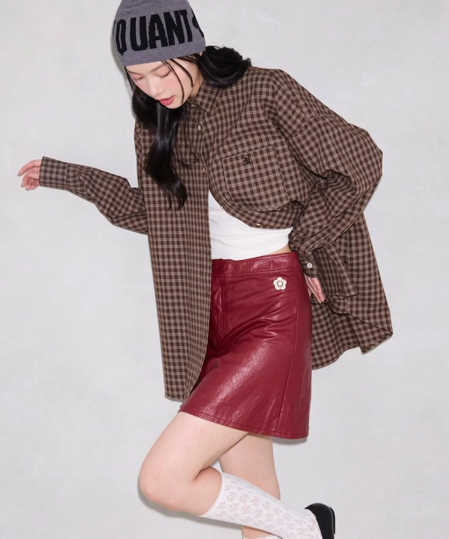 預購🇯🇵MARY QUANT x PUBLUX 聯名限定款 背後Logo刺繡 寬鬆大版襯衫 25AW/26SS
