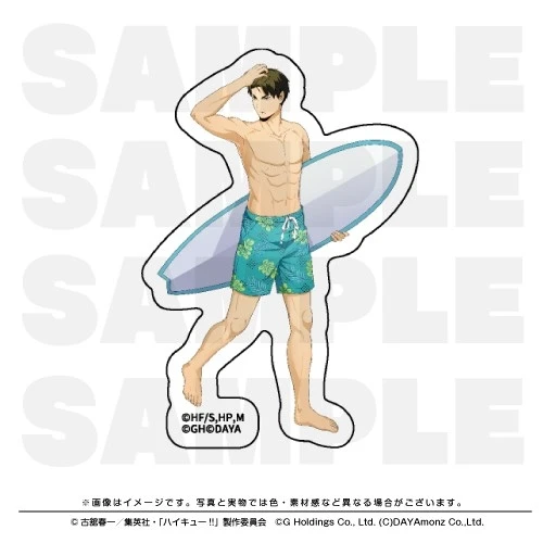 現貨❤️ANIMATE 排球少年 手遊 TOUCH THE DREAM 牛島若利 剪裁貼紙