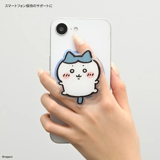 預購🇯🇵gourmandise ちいかわ 吉伊卡哇 MagSafe 透明造型彈跳手機支架